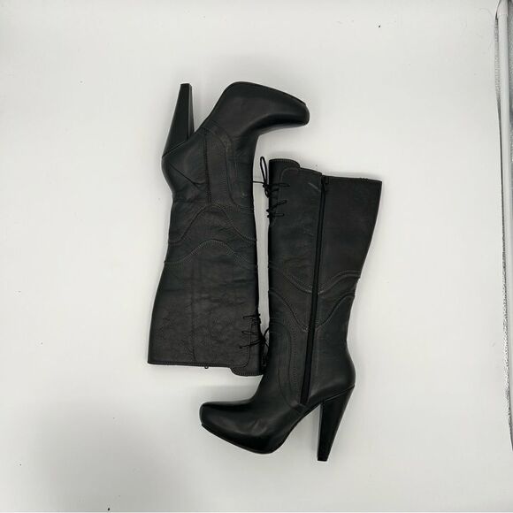 Botas Andrea Corte Vacuno color Black Forro Textil 23 1/2 6 1/2  36 1/2 35 1/2 - Picture 13 of 13